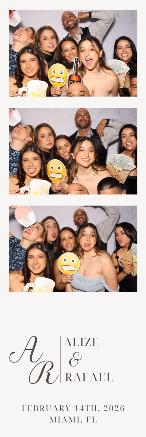 Classic photo booth strip 1