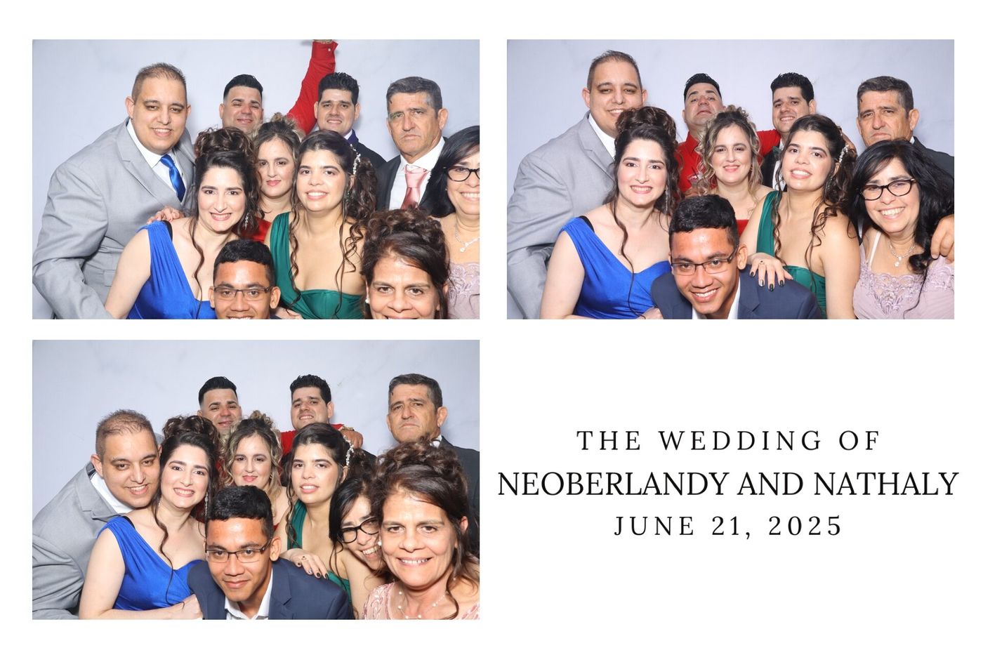 Custom photo booth print design 2