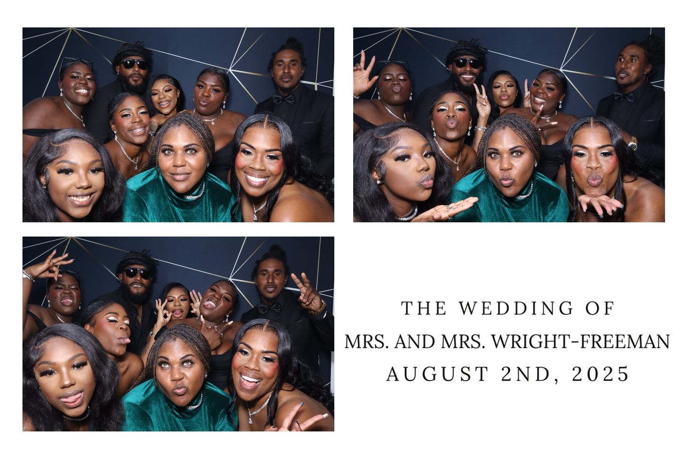Custom photo booth print design 4