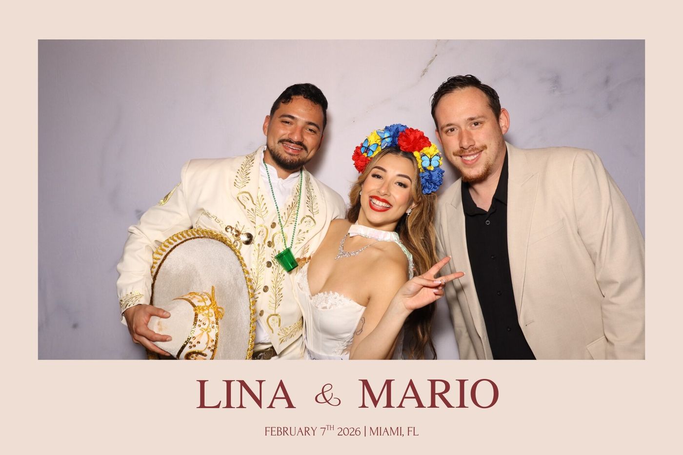 Custom photo booth print design 5