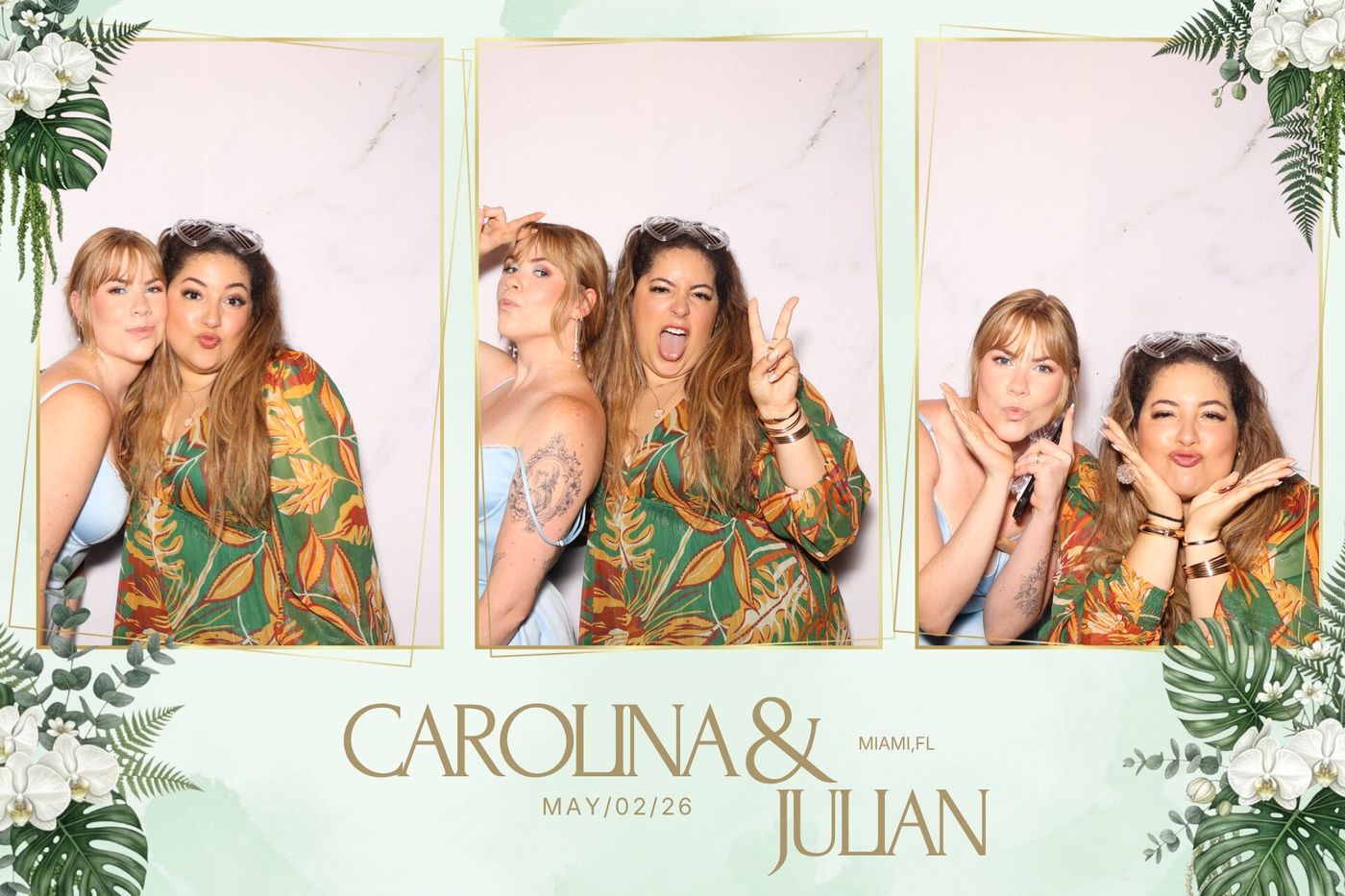 Custom photo booth print design 8
